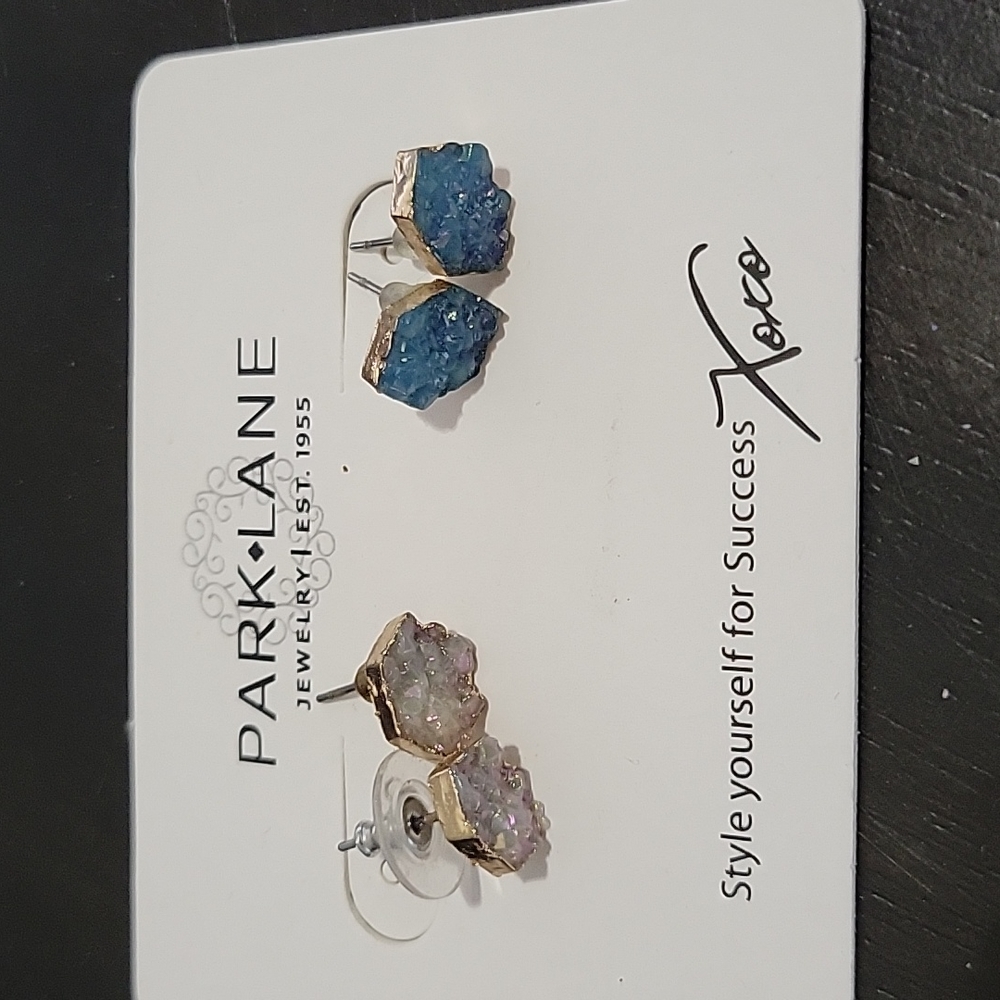 2 Pair Hailee Park Lane Earrings
